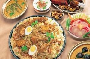 Bawarchi offers generous portions of rich, flavorful biryani, with their mutton biryani stealing the show for its tender, succulent meat.